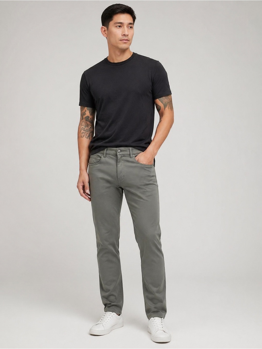 Lululemon Men's ABC Gray 5 Pocket Pants Size 38